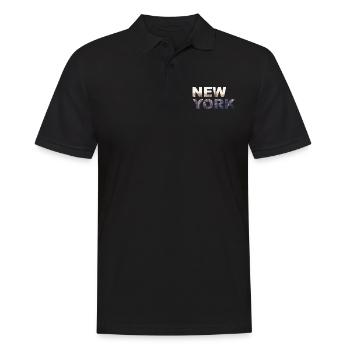Ville de New York - Polo Homme - noir - Devant - Kai (181cm)