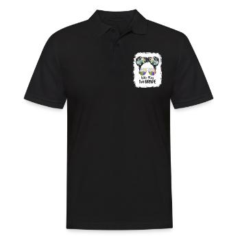 Hello 1st Grade Back To School First Day - Men's Polo Shirt - black - Front - Kai (181cm)