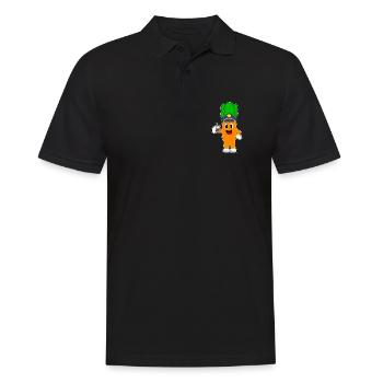 Carrot Policier Microphone Police - Polo Homme - noir - Devant - Kai (181cm)