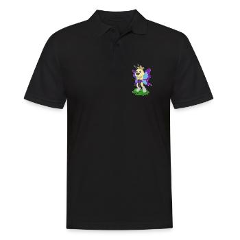 Couronne papillon - Polo Homme - noir - Devant - Kai (181cm)