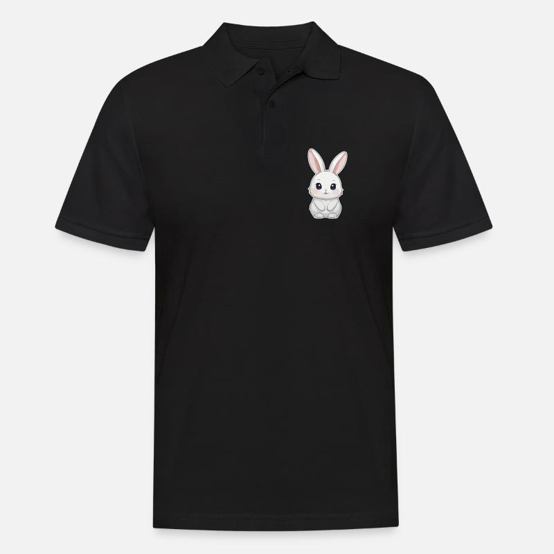 Lapin, Lapin, Lapin De Pâques - Polo Homme - noir
