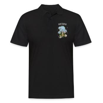 Dortmund Germany City Skyline Home Love - Men's Polo Shirt - black - Front - Kai (181cm)