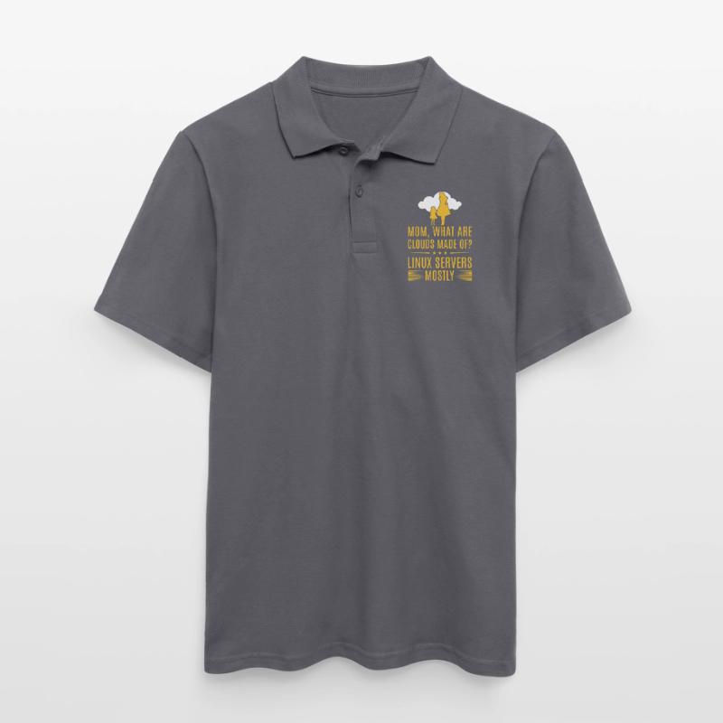 Cloud Computing Informatik Tech Männer Poloshirt