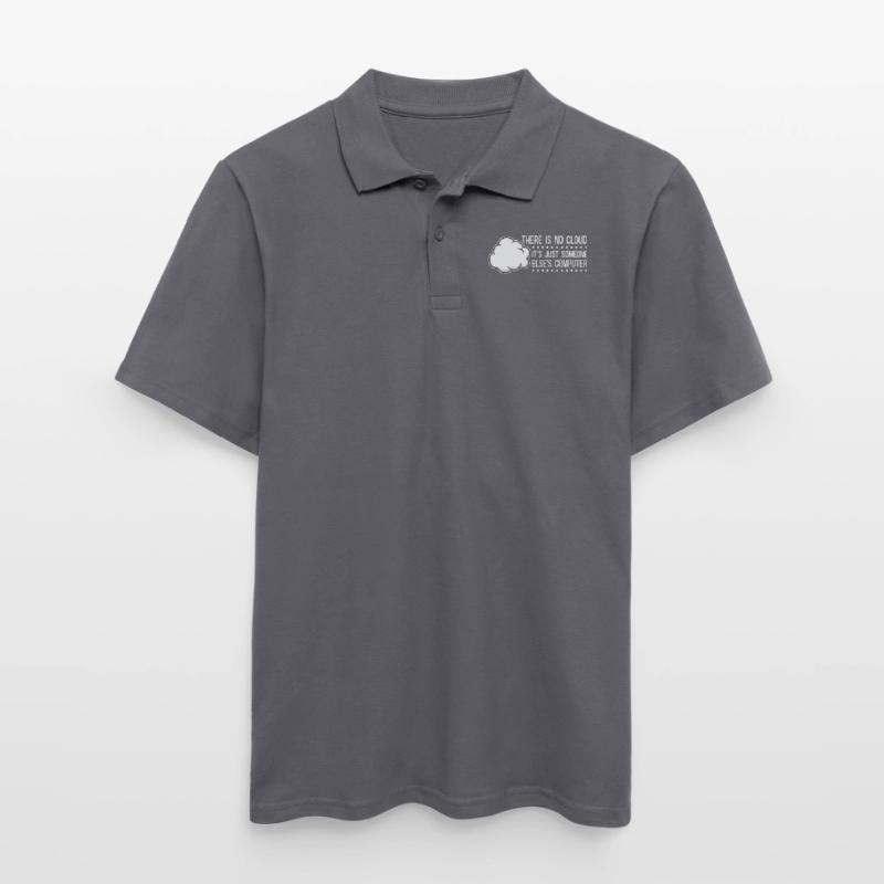 Cloud Computing Informatik Programmierung Dev Männer Poloshirt