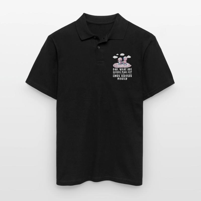 Cloud Computing Informatik Programmierung Dev Männer Poloshirt