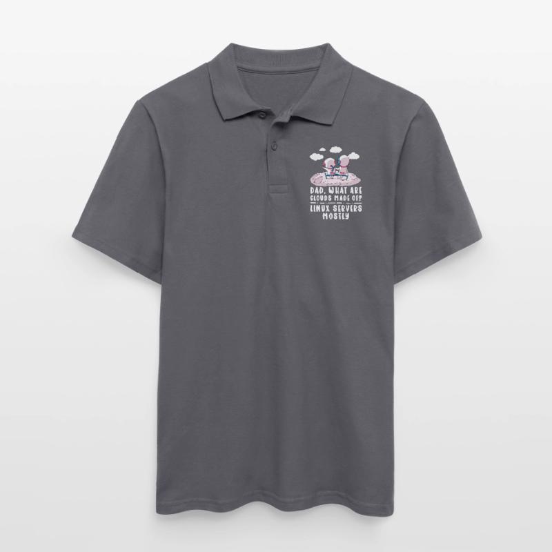 Cloud Computing Informatik Programmierung Dev Männer Poloshirt