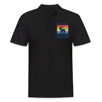Chasse aux bois de cerf Chasse Saison de chasse - Polo Homme - noir - Devant - Kai (181cm)
