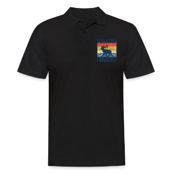 Chasse aux bois de cerf Chasse Saison de chasse - Polo Homme - noir - Devant - Kai (181cm)