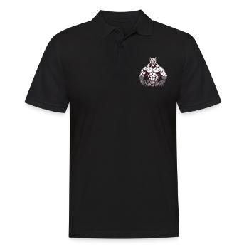 Lucha Libre Mexican Wrestling Mask Luchador - Men's Polo Shirt - black - Front - Kai (181cm)