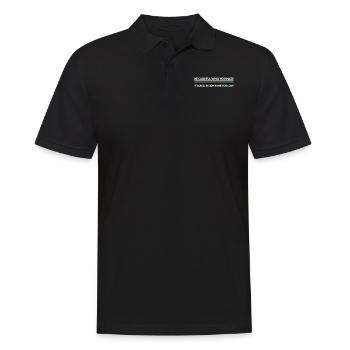 Faites attention à qui déteste - LGBTQ Neurois - Polo Homme - noir - Devant - Kai (181cm)