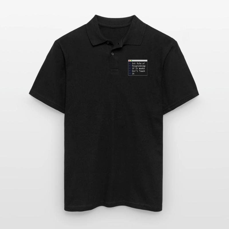 1ère règle de programmation du codage du programmeur Polo Homme