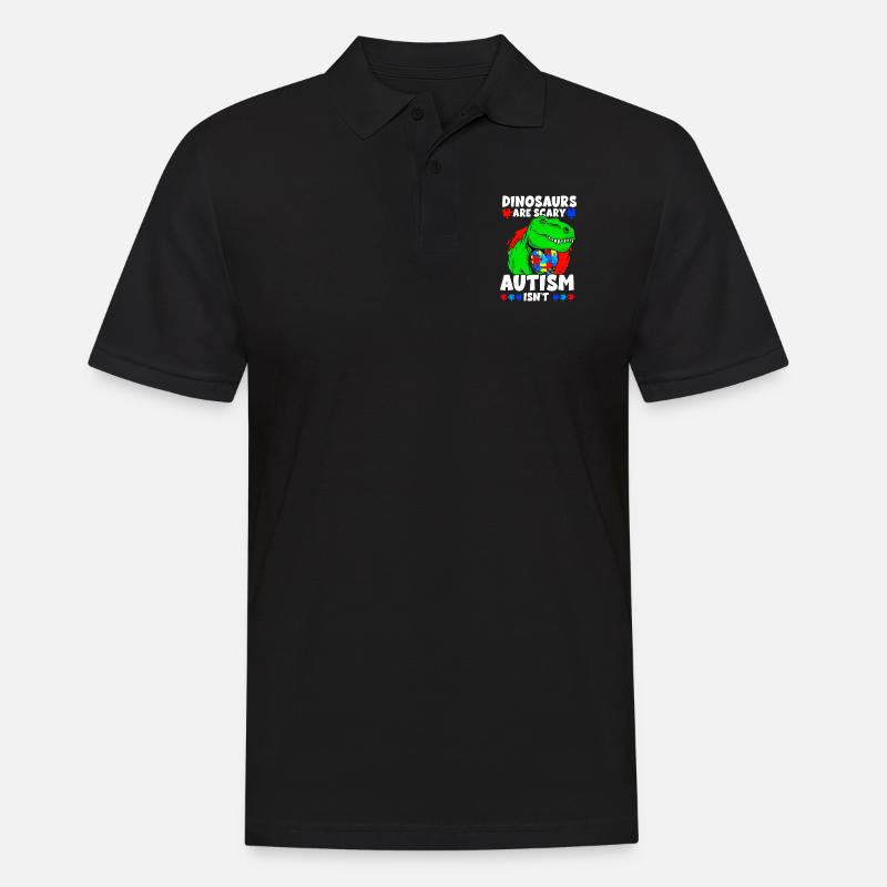Autismus Bewusstsein - Männer Poloshirt - Schwarz