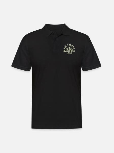 wander - Men's Polo Shirt - black