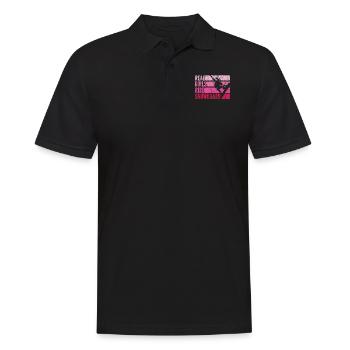 Snowboarding Snowboard Vintage - Männer Poloshirt - Schwarz - Vorne - Kai (181cm)