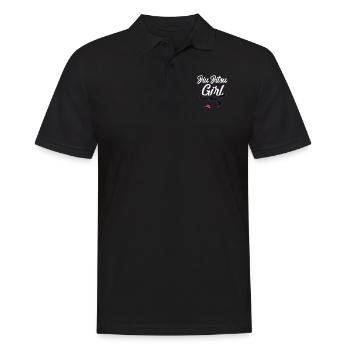 Jiu Jitsu Fille Jiu Jitsu Fille - Polo Homme - noir - Devant - Kai (181cm)