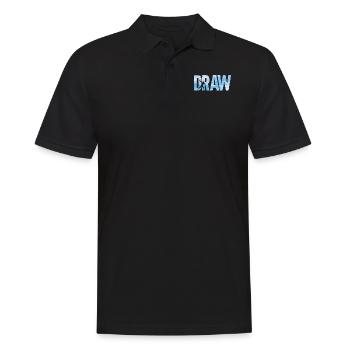Archery Bow Archer Draw - Männer Poloshirt - Schwarz - Vorne - Kai (181cm)