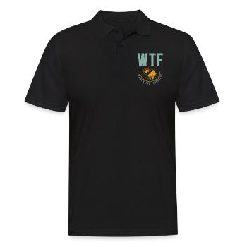 Meteorologist Weather Forecast - Männer Poloshirt - Schwarz - Vorne - Kai (181cm)