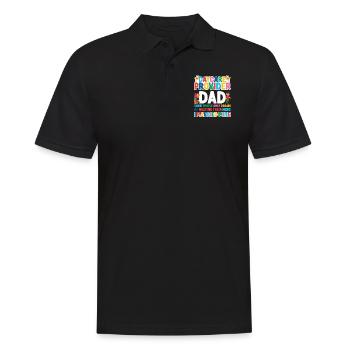 Childcare Daycare Provider Teacher - Men's Polo Shirt - black - Front - Kai (181cm)