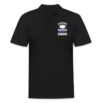 Fournisseur de services de garde d’enfants Enseignant - Polo Homme - noir - Devant - Kai (181cm)