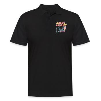 Ice Cream Chicken Cone Ice Cream - Männer Poloshirt - Schwarz - Vorne - Kai (181cm)
