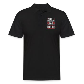 Freight Diesel Train Driver - Men's Polo Shirt - black - Front - Kai (181cm)