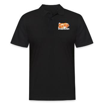 Soap Making Crafting Soap - Men's Polo Shirt - black - Front - Kai (181cm)