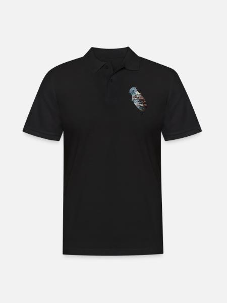Otter River - Men's Polo Shirt - black