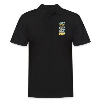 Otter Pre-School First Grade Back - Männer Poloshirt - Schwarz - Vorne - Kai (181cm)