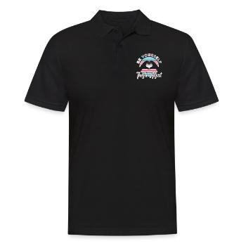 Fierté LGBT transgenre - Polo Homme - noir - Devant - Kai (181cm)