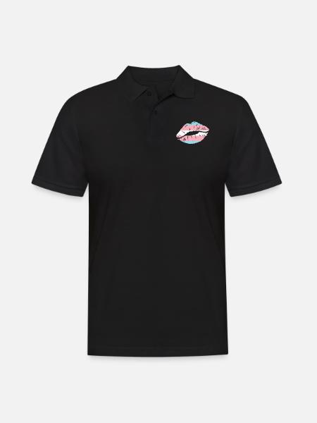 Transgender Trans LGBT Pride - Männer Poloshirt - Schwarz