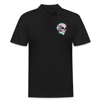 Fierté LGBT transgenre - Polo Homme - noir - Devant - Kai (181cm)