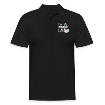 Fierté LGBT transgenre - Polo Homme - noir - Devant - Kai (181cm)