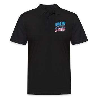 Fierté LGBT transgenre - Polo Homme - noir - Devant - Kai (181cm)