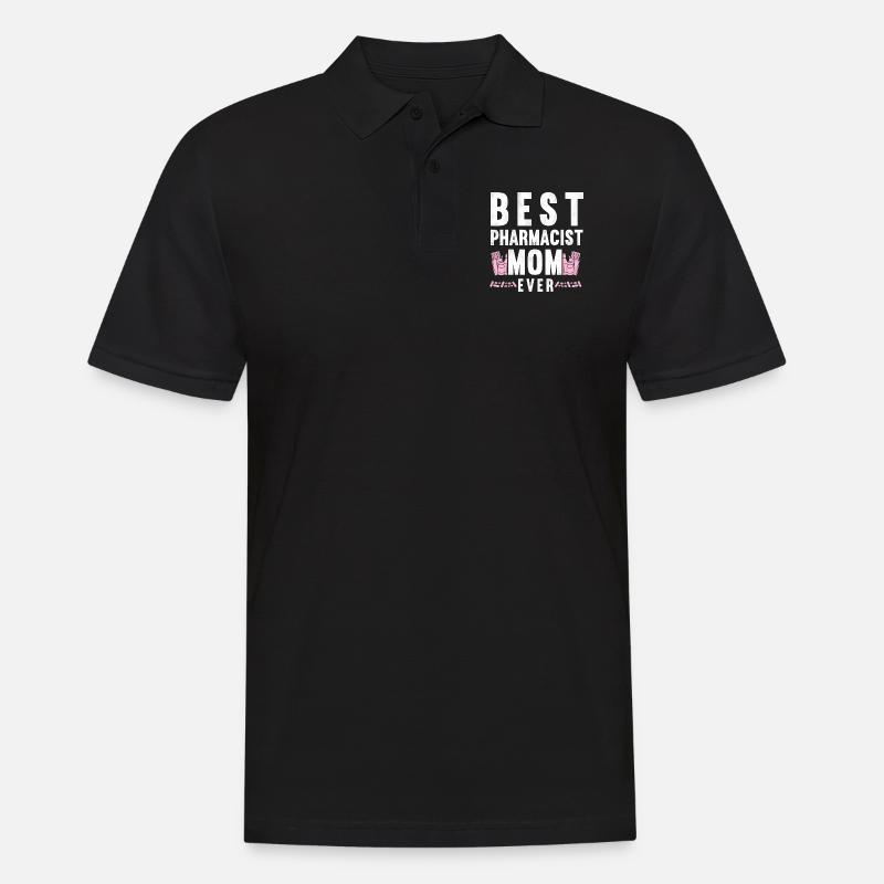 Pharmacy Tech Technician - Männer Poloshirt - Schwarz