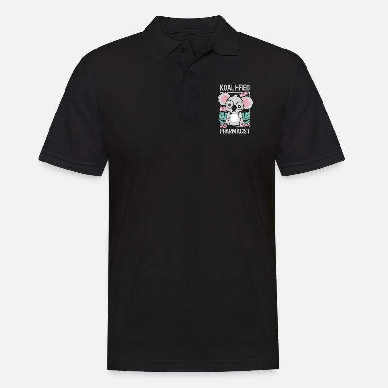 Pharmacy Tech Technician - Men's Polo Shirt - black