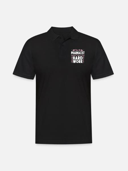 Technicien en pharmacie - Polo Homme - noir