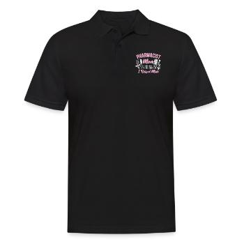 Technicien en pharmacie - Polo Homme - noir - Devant - Kai (181cm)