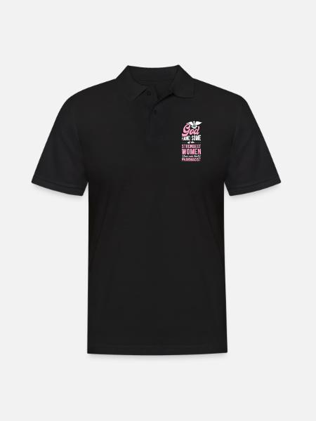 Pharmacy Tech Technician - Men's Polo Shirt - black