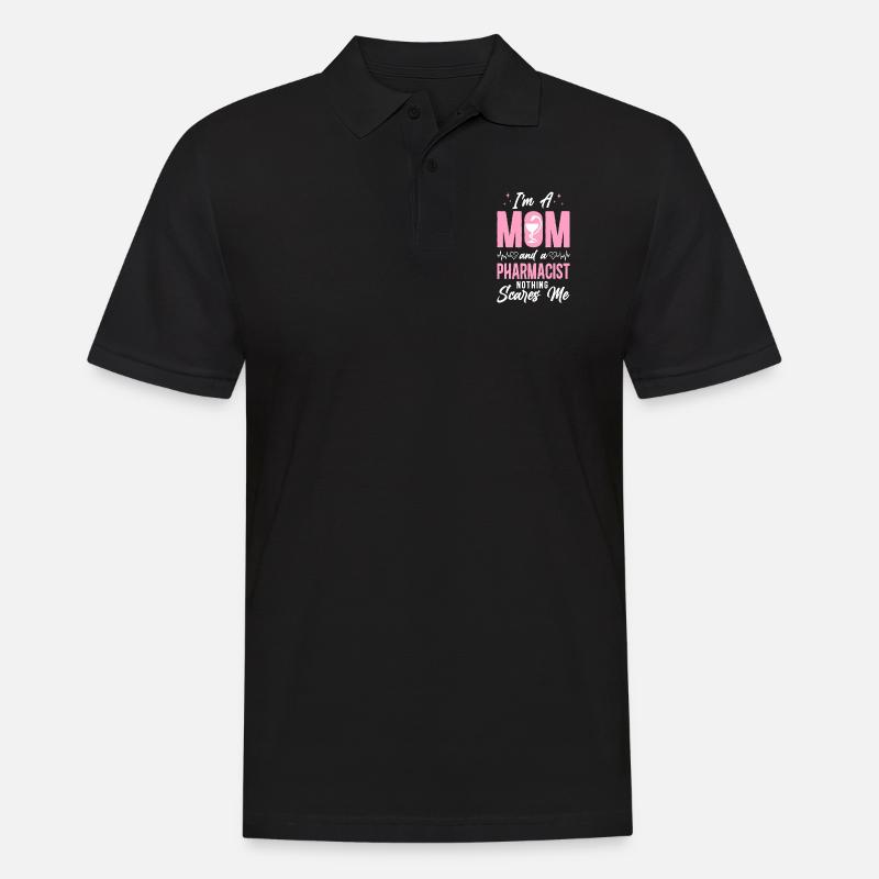 Pharmacy Tech Technician - Men's Polo Shirt - black