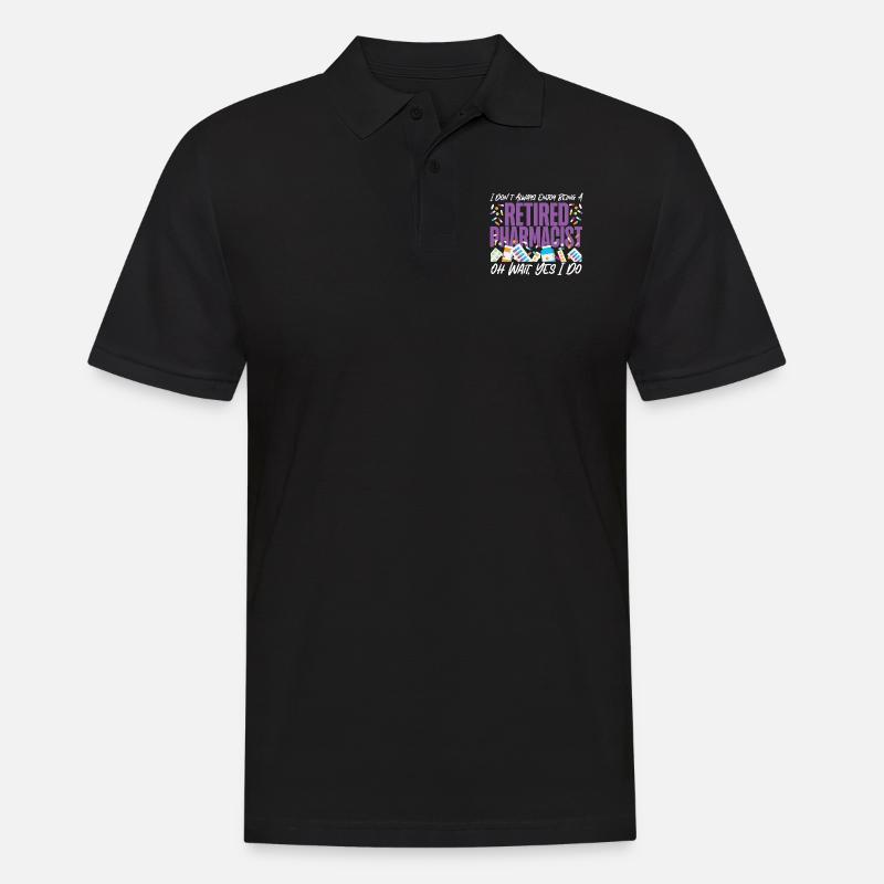 Pharmacy Tech Technician - Men's Polo Shirt - black