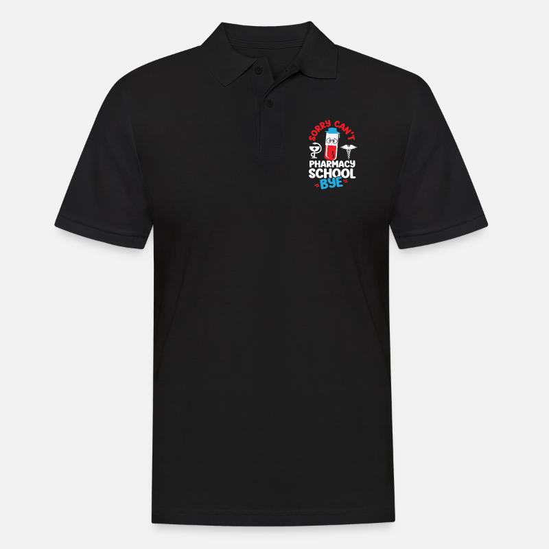 Pharmacy Tech Technician - Männer Poloshirt - Schwarz