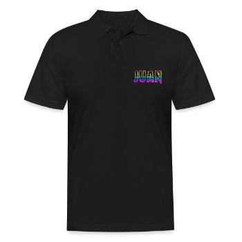 Juan RS Rainbow - Men's Polo Shirt - black - Front - Kai (181cm)