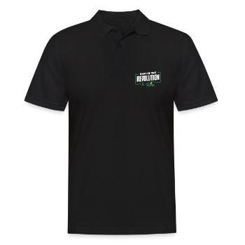 Electric - Men's Polo Shirt - black - Front - Kai (181cm)