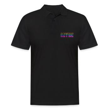 Leyre RS Arc-en-ciel - Polo Homme - noir - Devant - Kai (181cm)