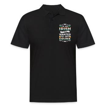 Irish Pub Dublin Reisen Keltisch - Männer Poloshirt - Schwarz - Vorne - Kai (181cm)