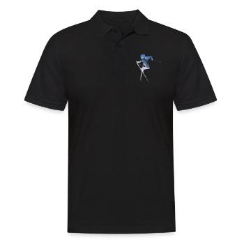 SKI CHAMONIX AIGUILLE VERTE - Men's Polo Shirt - black - Front - Kai (181cm)