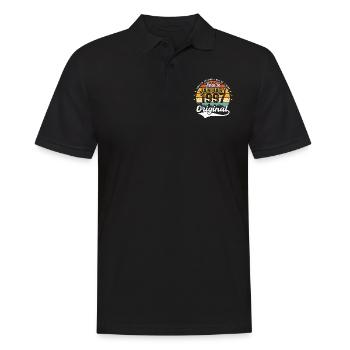 Die Legenden wurden im Januar 1997 geboren - Männer Poloshirt - Schwarz - Vorne - Kai (181cm)