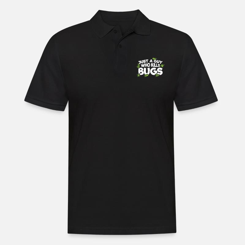 Pest Control Squad - Kammerjäger - Männer Poloshirt - Schwarz