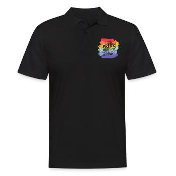 C’est une question de fierté que vous - Polo Homme - noir - Devant - Kai (181cm)