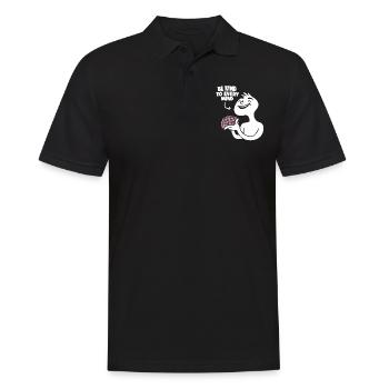 Be kind to any spirit national - Men's Polo Shirt - black - Front - Kai (181cm)